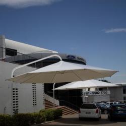 Commercial cantilever large umbrellas Gold Coast